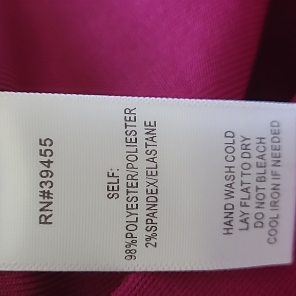 Fashion Nova Fuschia And Gold Chain Bodycon Dress Size M - Picture 7 of 7